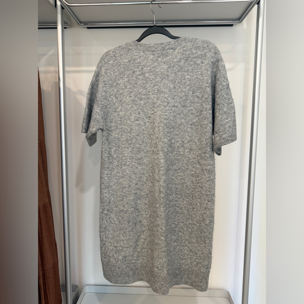 HATCH Heather Gray Knit Sweater Dress - Picture 2 of 3